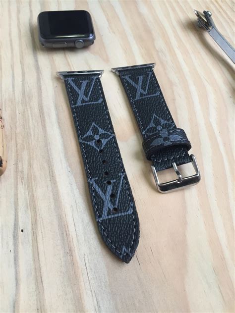 apple band louis vuitton|authentic lv apple watch band.